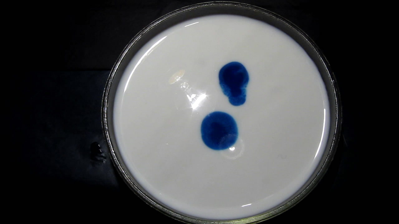    : ,    . Surface Tension Experiments: Dyes, Milk and Liquid Soap