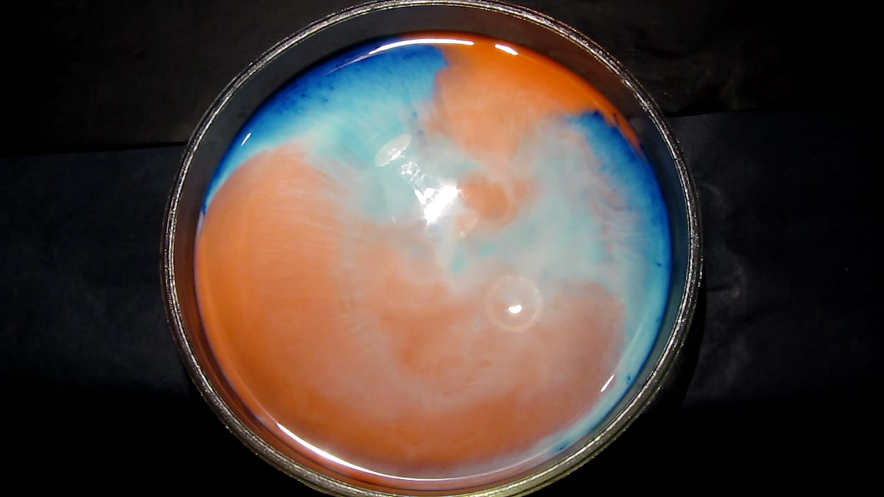    : ,    . Surface Tension Experiments: Dyes, Milk and Liquid Soap