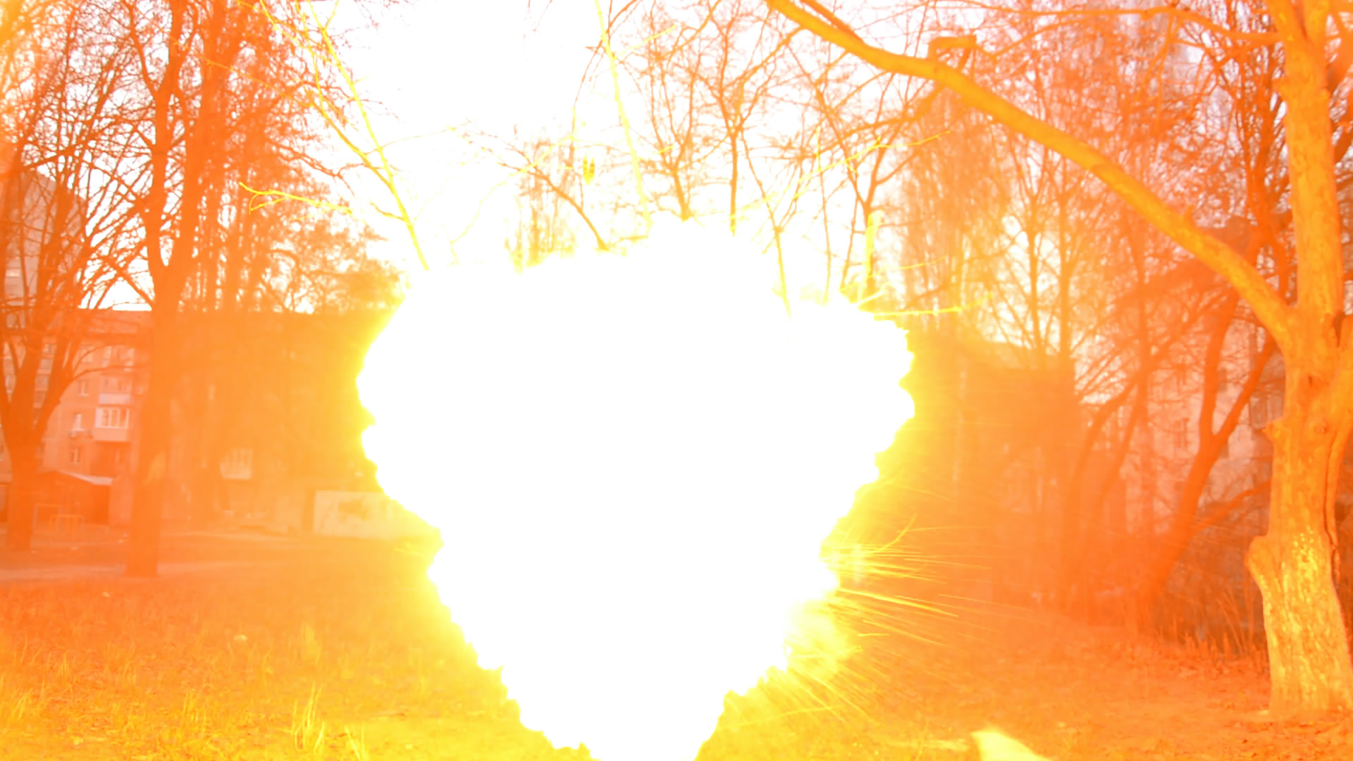 Смесь ацетилен-воздух (взрыв воздушного шарика). Mixture of Acetylene and Air (Explosion of Toy Balloon)