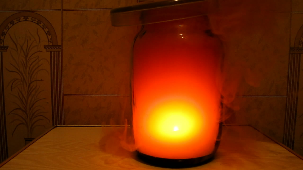 Burning Red Phosphorus in Nitrogen Dioxide.      