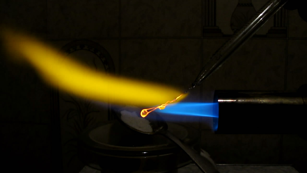  : . Borax bead tests: chromium