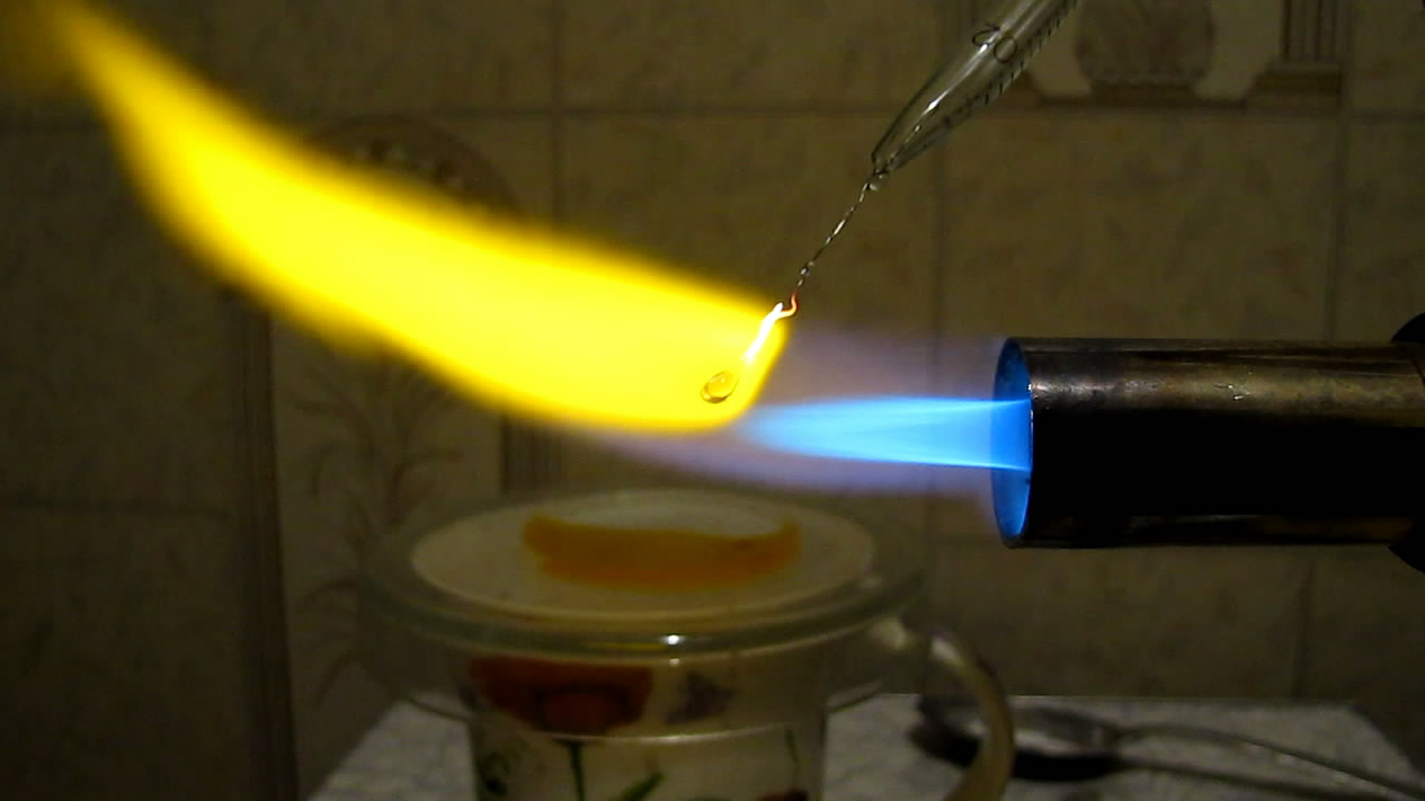  : . Borax bead tests: chromium