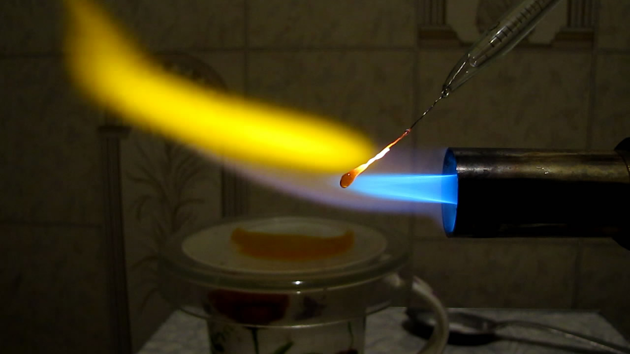  : . Borax bead tests: chromium