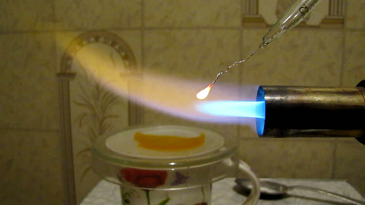  : . Borax bead tests: chromium