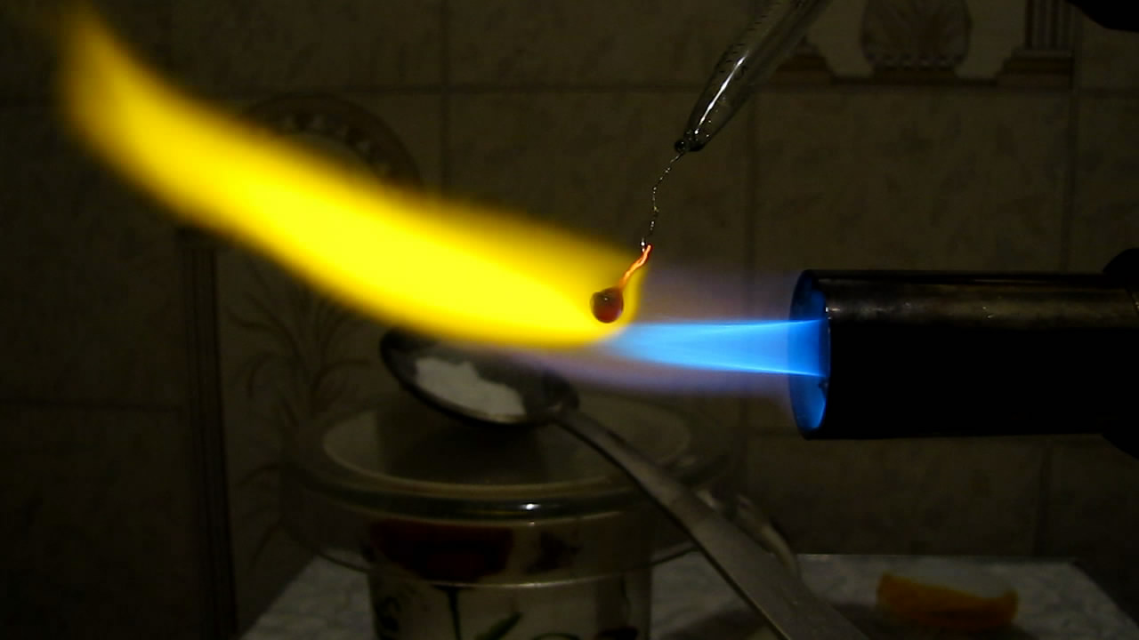  : . Borax bead tests: chromium