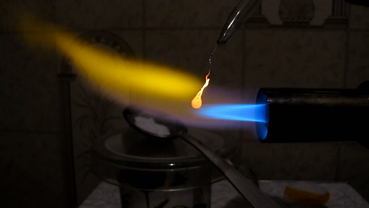  : . Borax bead tests: chromium