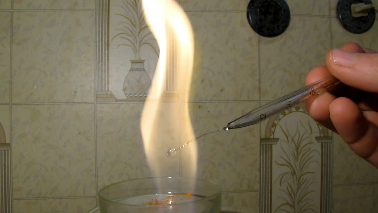  :  ( ). Borax bead tests: chromium (reducing flame)