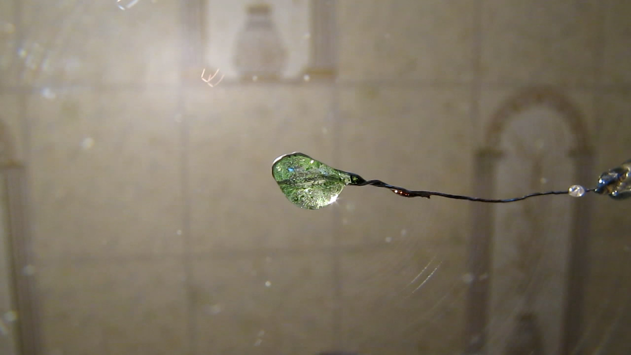  :  ( ). Borax bead tests: chromium (reducing flame)
