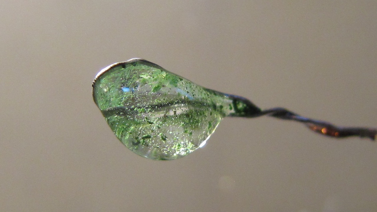  :  ( ). Borax bead tests: chromium (reducing flame)