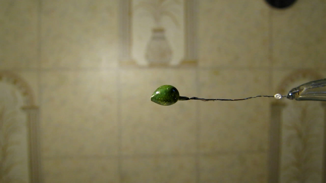  :  ( ). Borax bead tests: chromium (reducing flame)