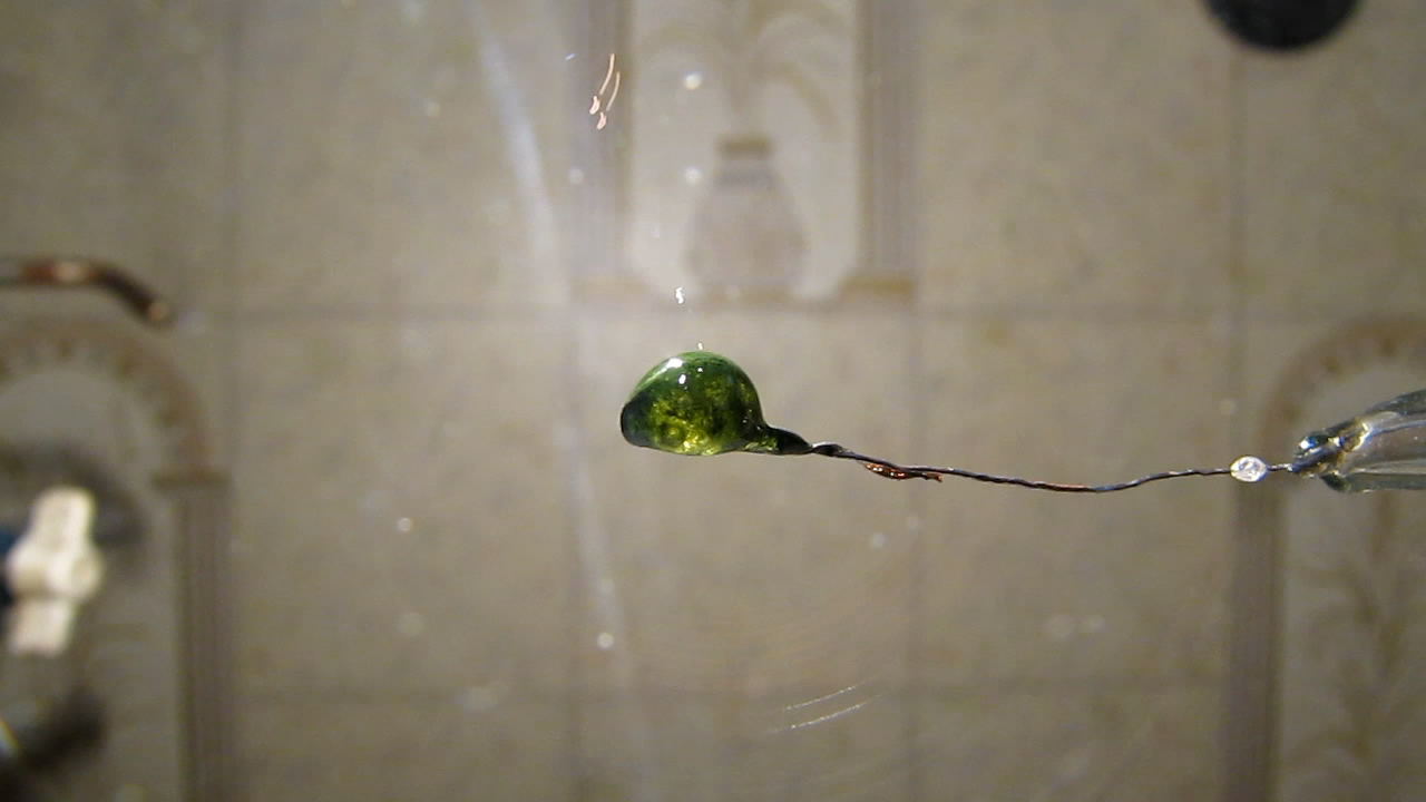  :  ( ). Borax bead tests: chromium (reducing flame)