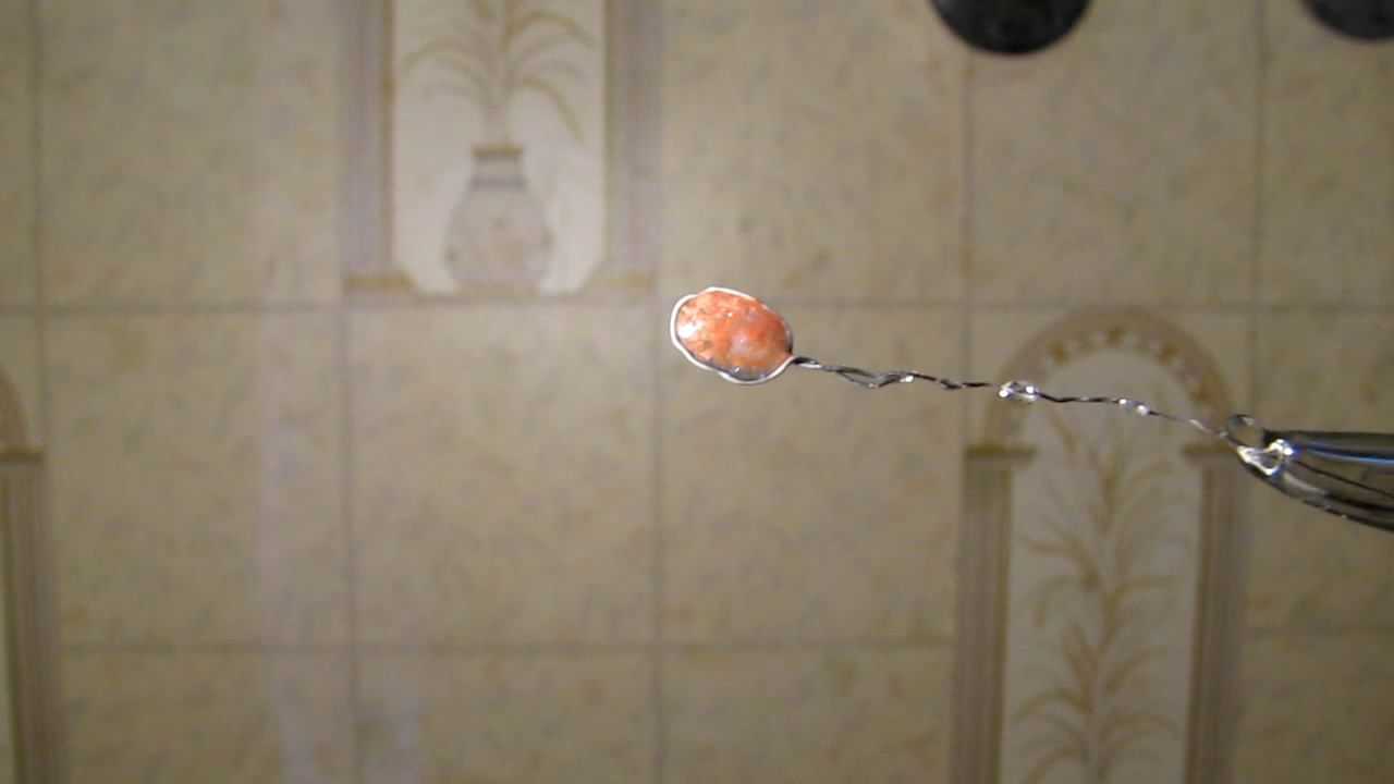  :  (,  -  ). Borax bead tests: copper (reducing and oxidizing flame)