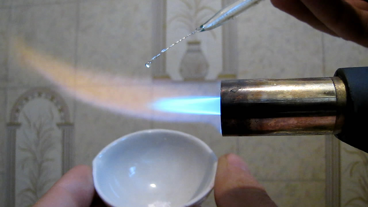  :  (MnSO4). Borax bead tests: manganese (MnSO4)
