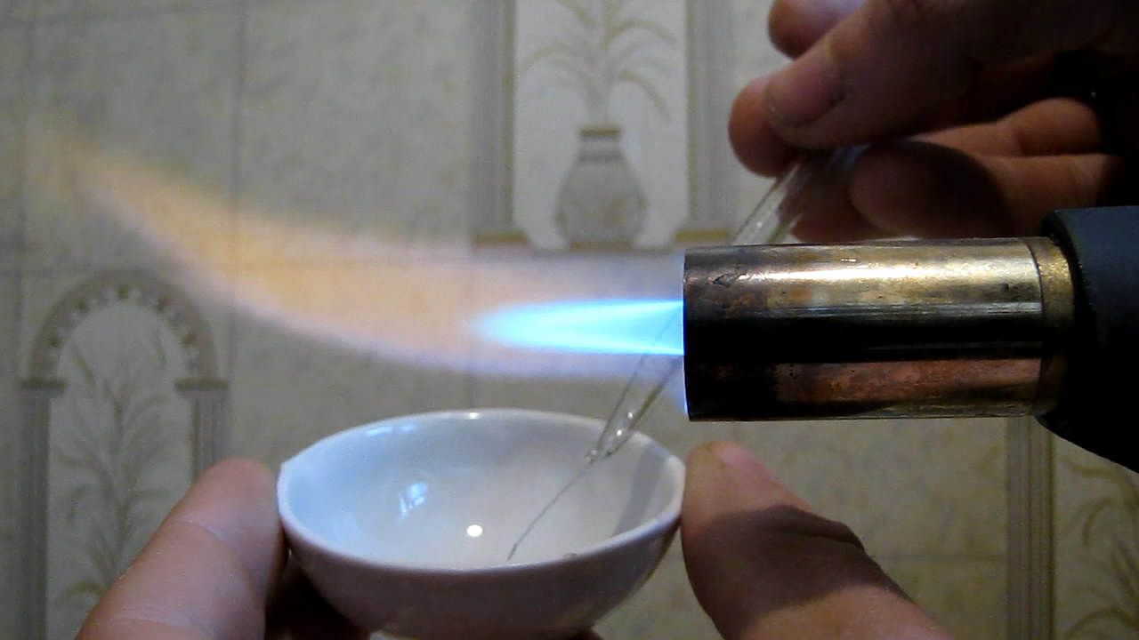  :  (MnSO4). Borax bead tests: manganese (MnSO4)