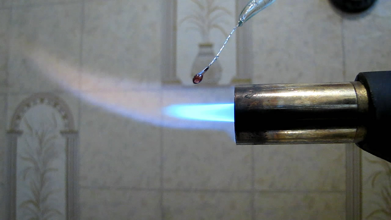  :  (MnSO4). Borax bead tests: manganese (MnSO4)