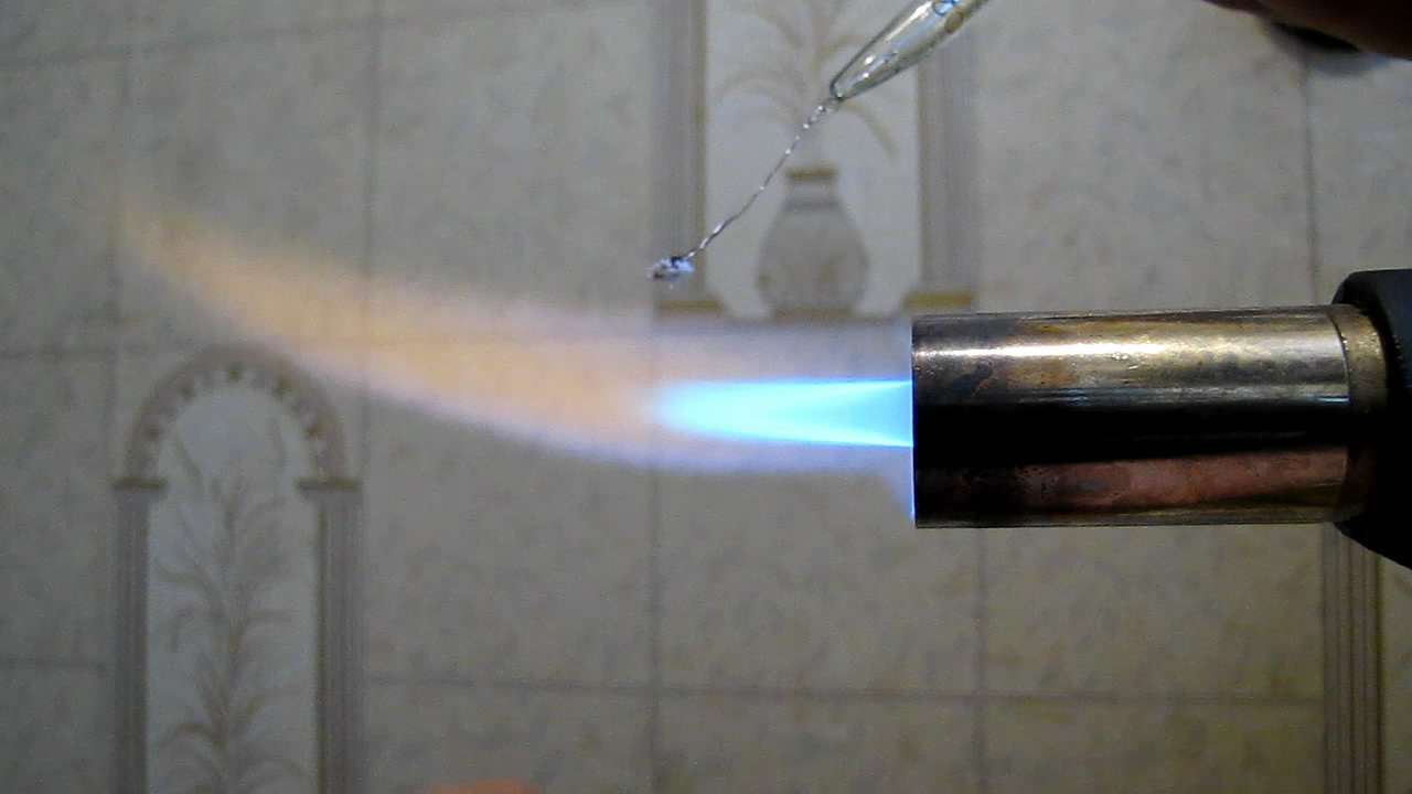 :  (MnSO4). Borax bead tests: manganese (MnSO4)