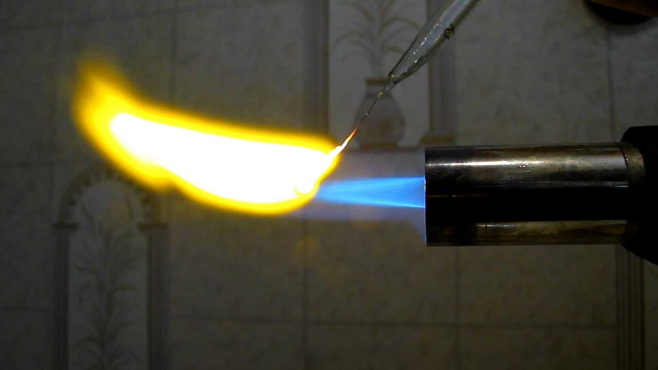  :  (MnSO4). Borax bead tests: manganese (MnSO4)