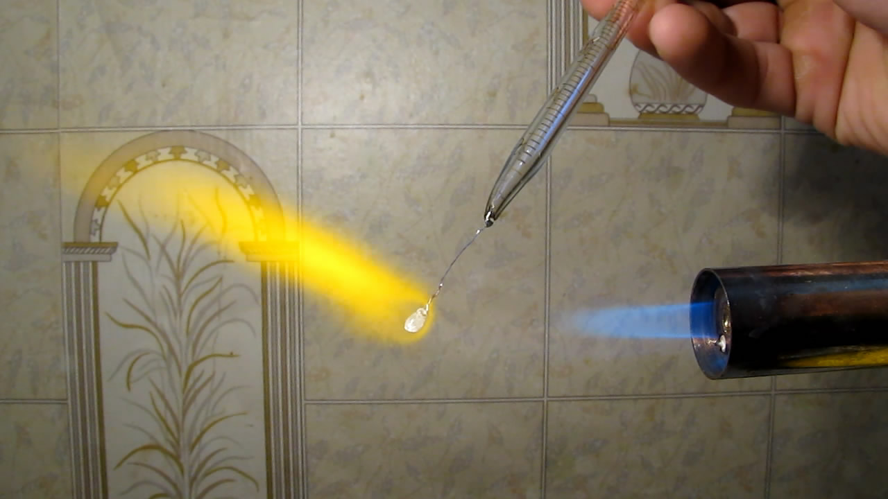  :  ( ). Borax bead tests: nickel (oxidizing flame)