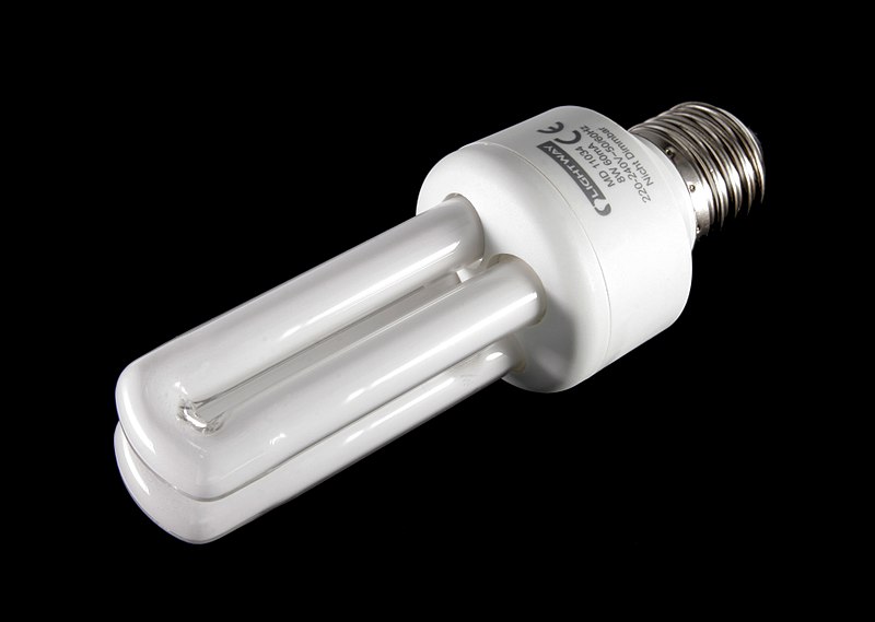   . Compact fluorescent lamps