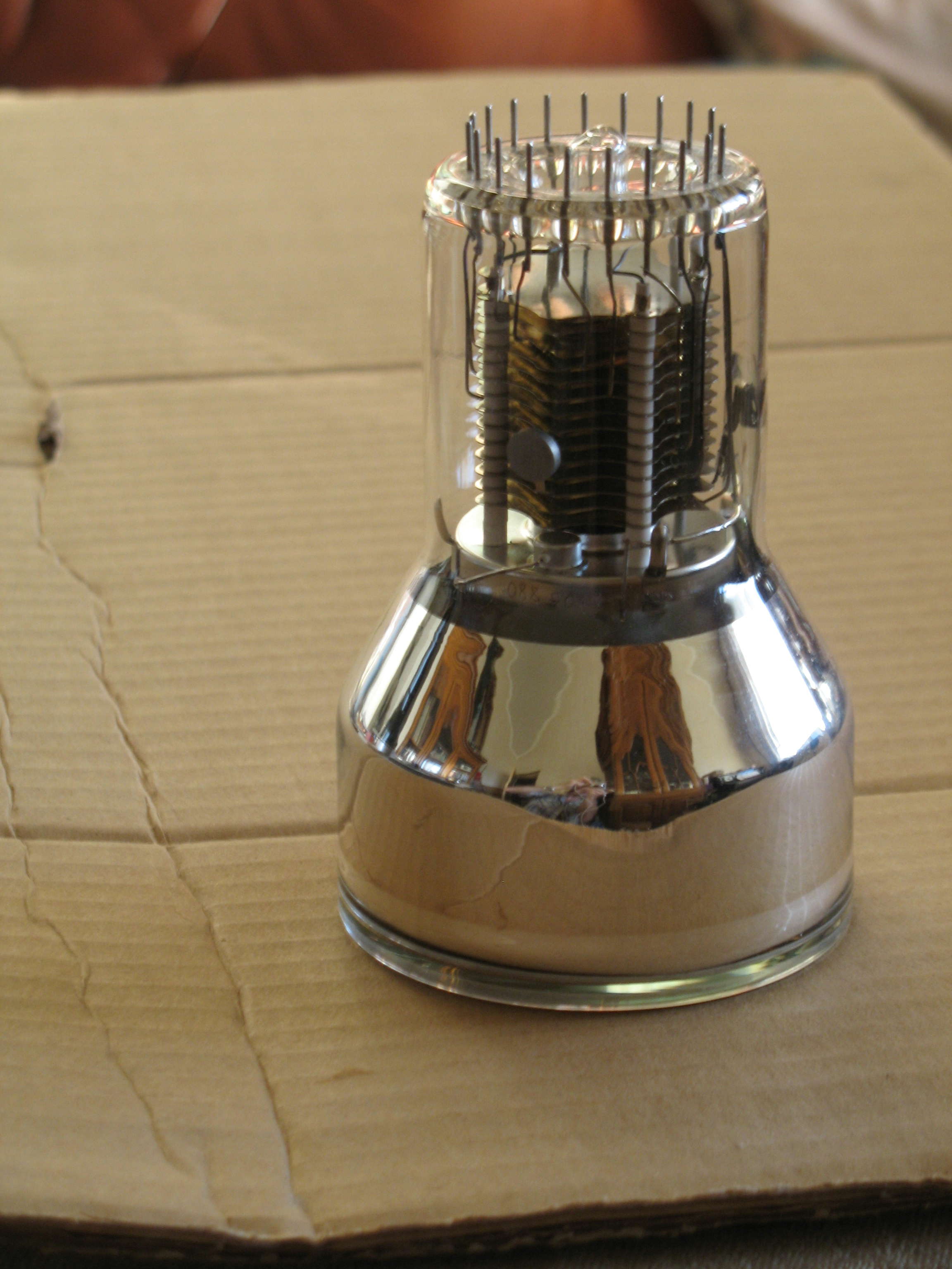   - . Photomultiplier tube (photomultiplier or PMT for short)