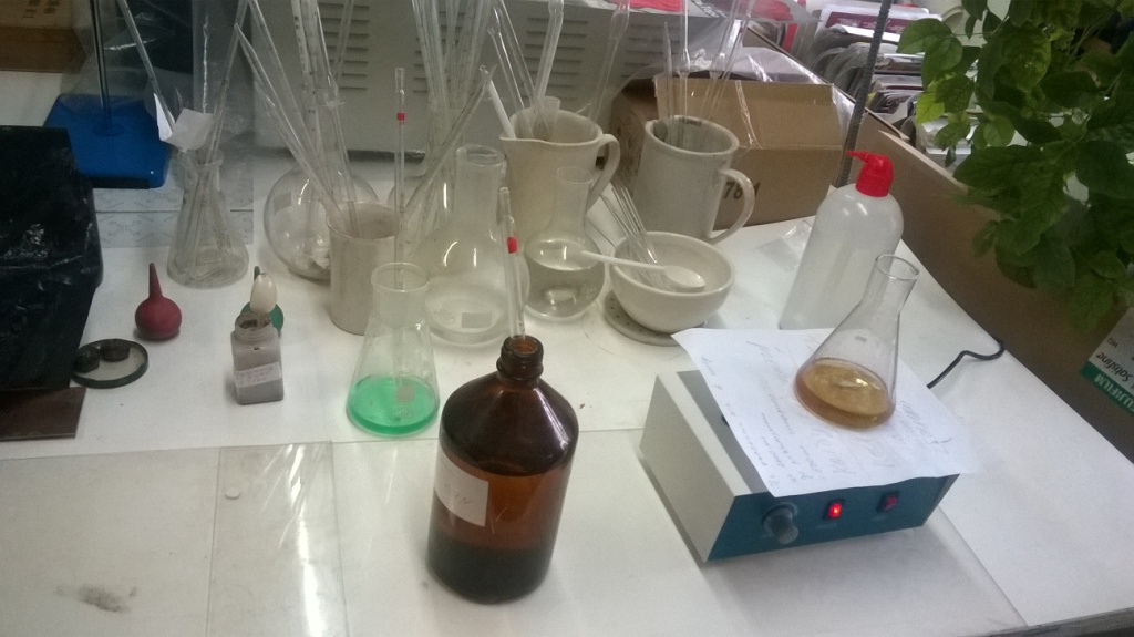  . Chemical analysis