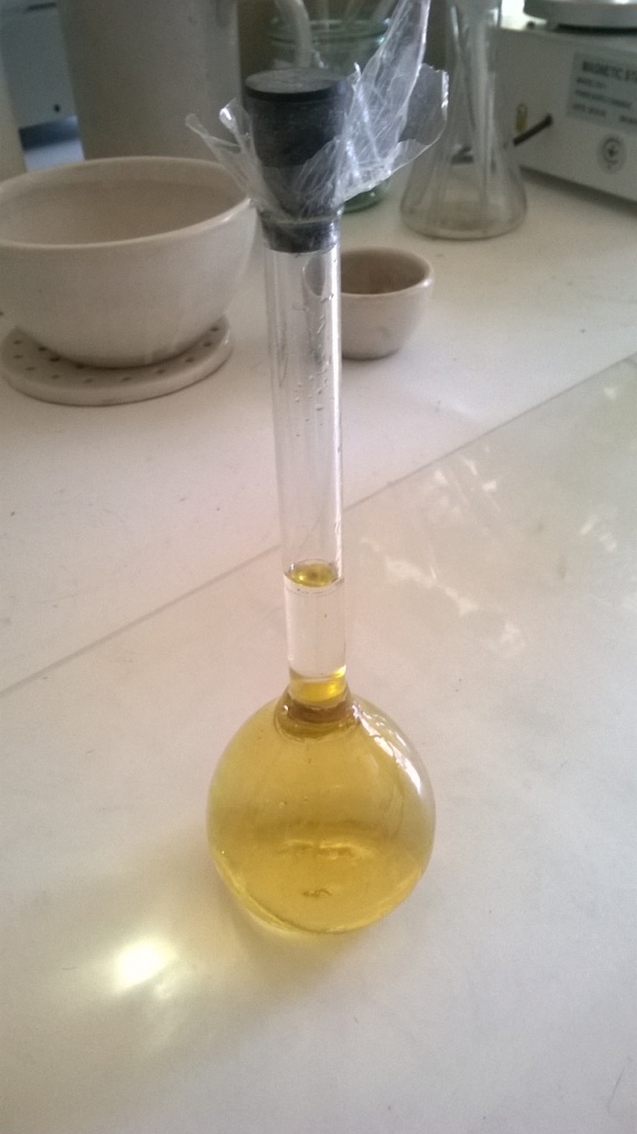  . Chemical analysis