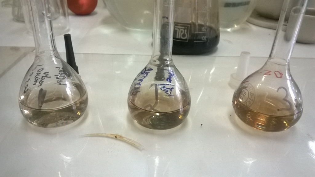  . Chemical analysis