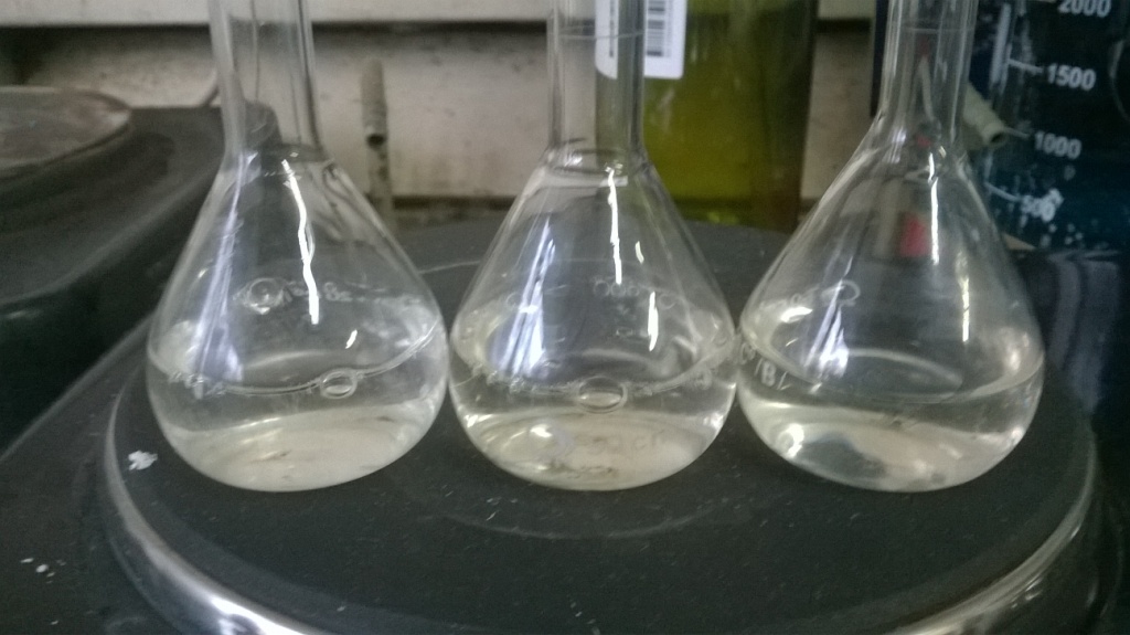 . Chemical analysis