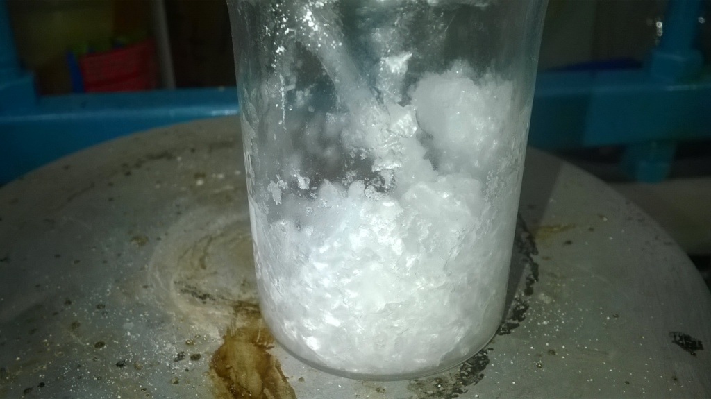     . Stearic acid and ethyl alcohol
