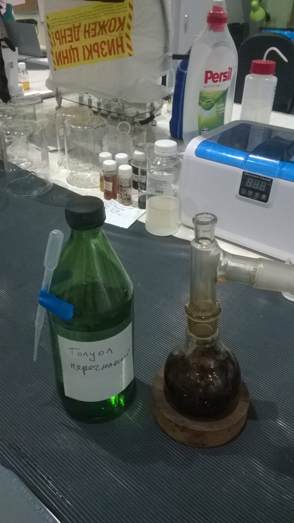    (  ). Distillation of fatty acids (almost to coke)