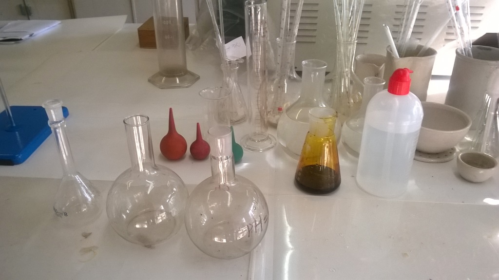   (). Chemical laboratory (at factory) - photos