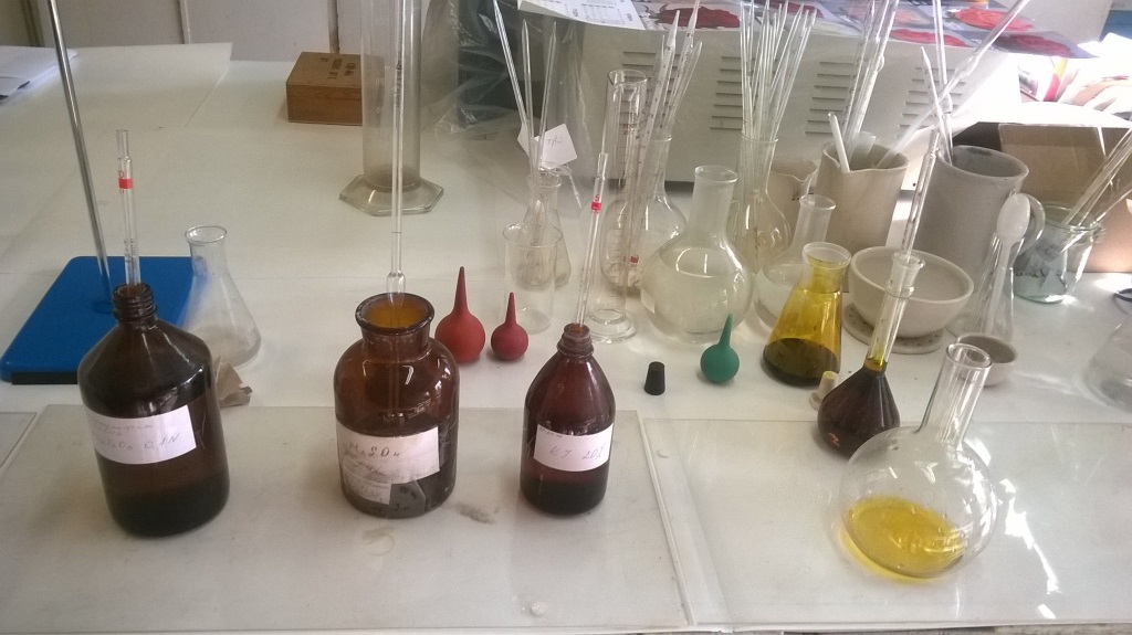   (). Chemical laboratory (at factory) - photos