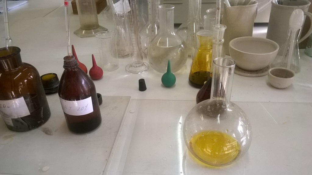   (). Chemical laboratory (at factory) - photos