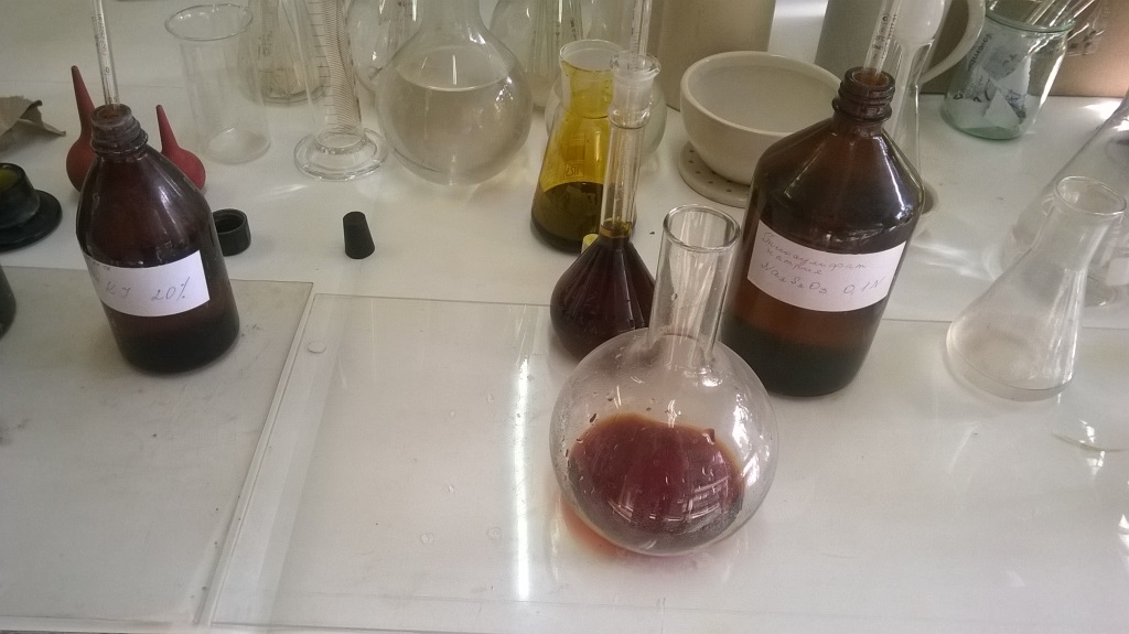   (). Chemical laboratory (at factory) - photos