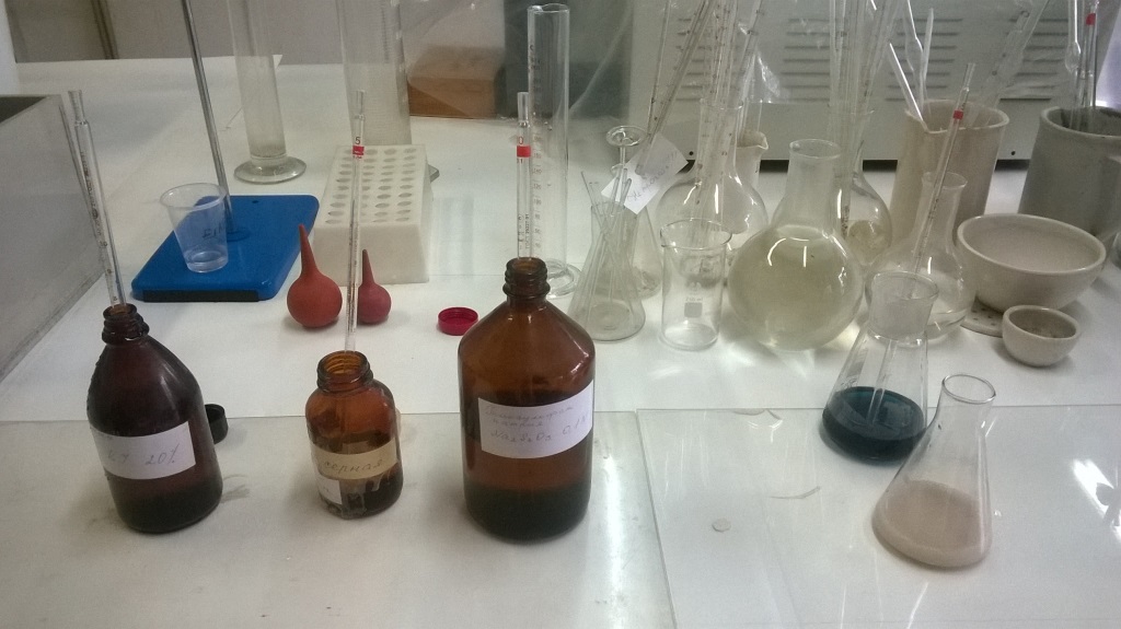   (). Chemical laboratory (at factory) - photos