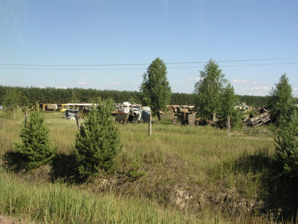   . Chernobyl exclusion zone