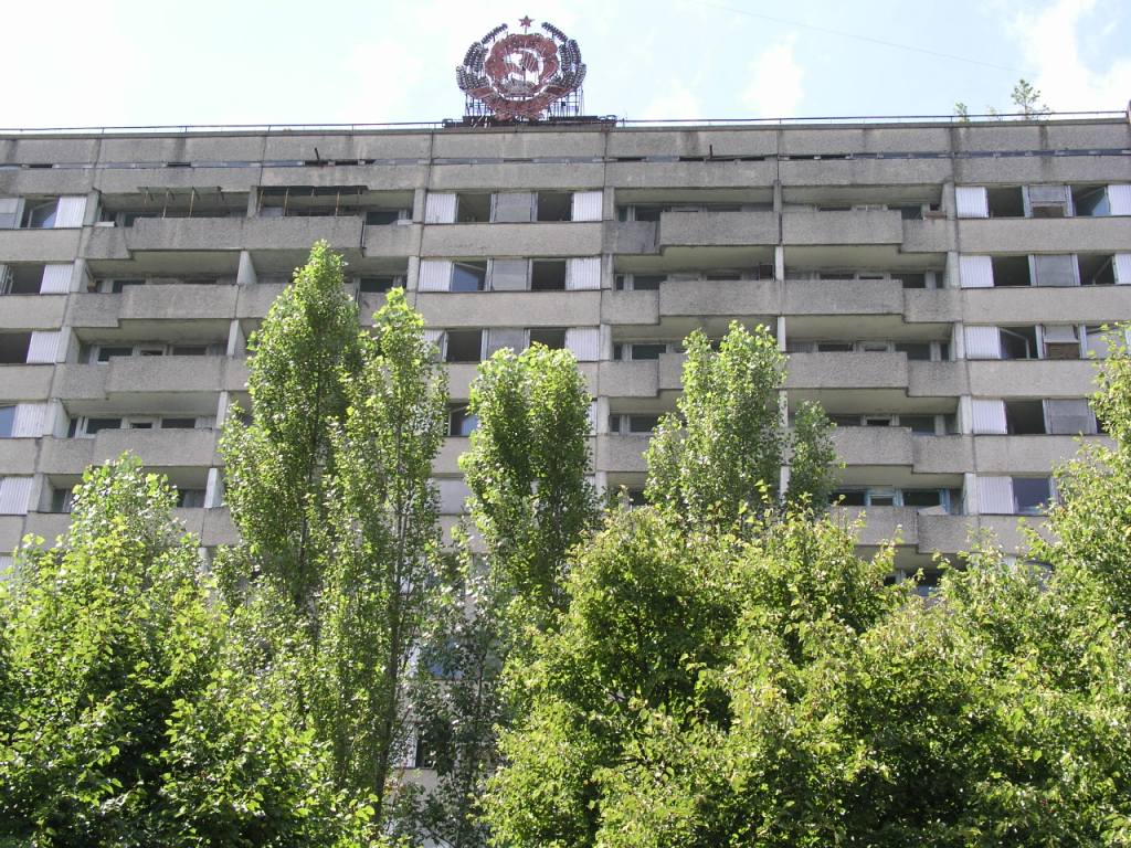   . Chernobyl exclusion zone