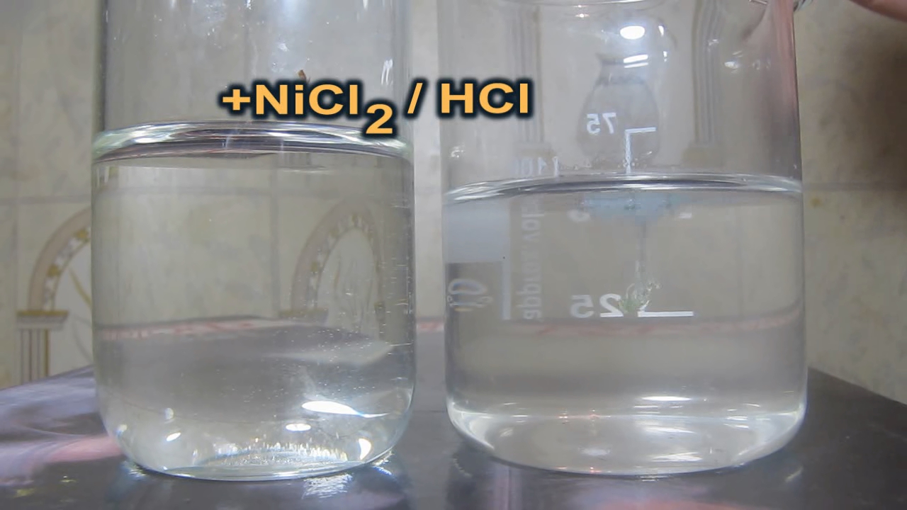 Никель: гидроксид и основный карбонат. Nickel: hydroxide and basic carbonate