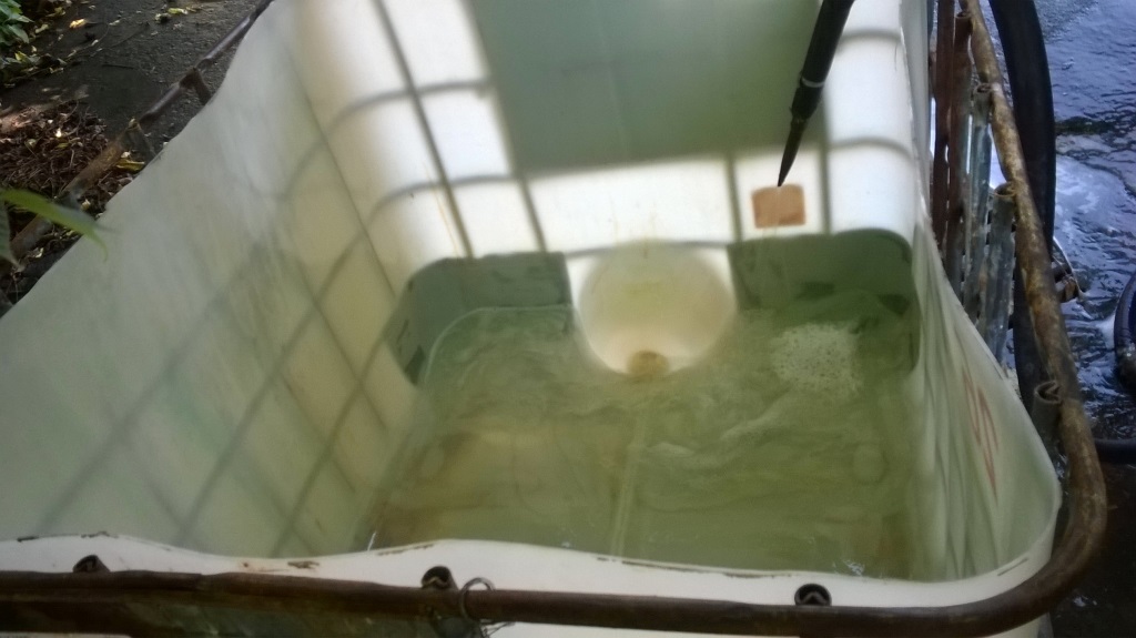 Гальваническая ванна олово-висмут (детективная история). Tin-bismuth electroplating bath (detective story) 