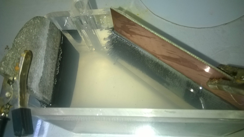 Гальваническая ванна олово-висмут (детективная история). Tin-bismuth electroplating bath (detective story)