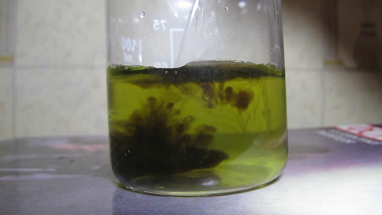     (II)   (II). Interaction of tannins with cobalt (II) and copper (II)