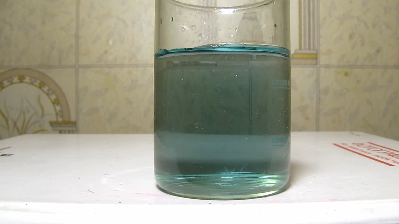 Chrome (III), ammonia and potassium hydroxide.  (III),    