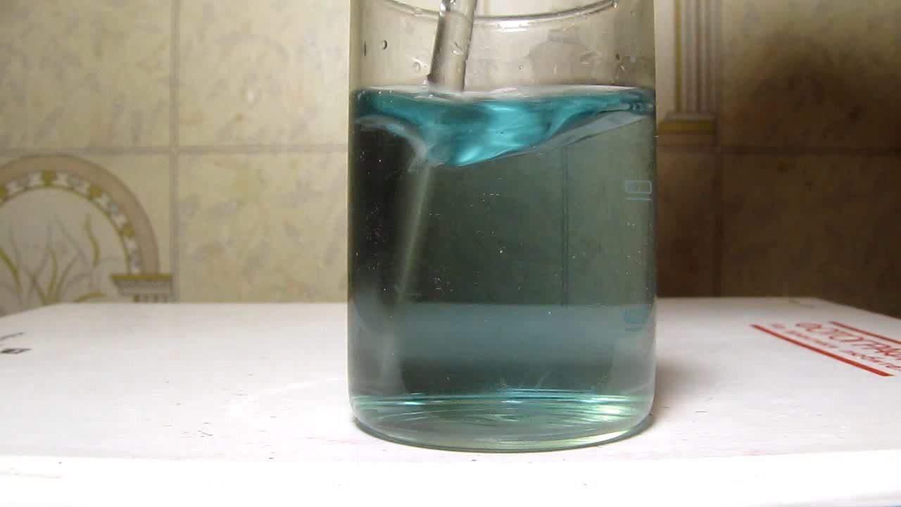 Chrome (III), ammonia and potassium hydroxide.  (III),    