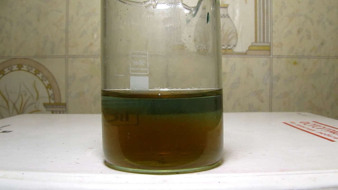 Determination of chrome (III): qualitative reaction.   (III):  