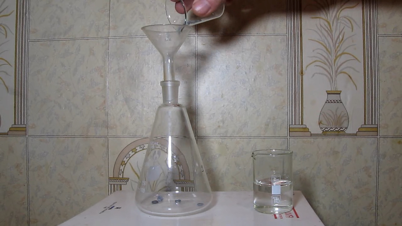 Zinc, ammonia and air (reaction of zinc metal with aqueous ammonia and oxygen)