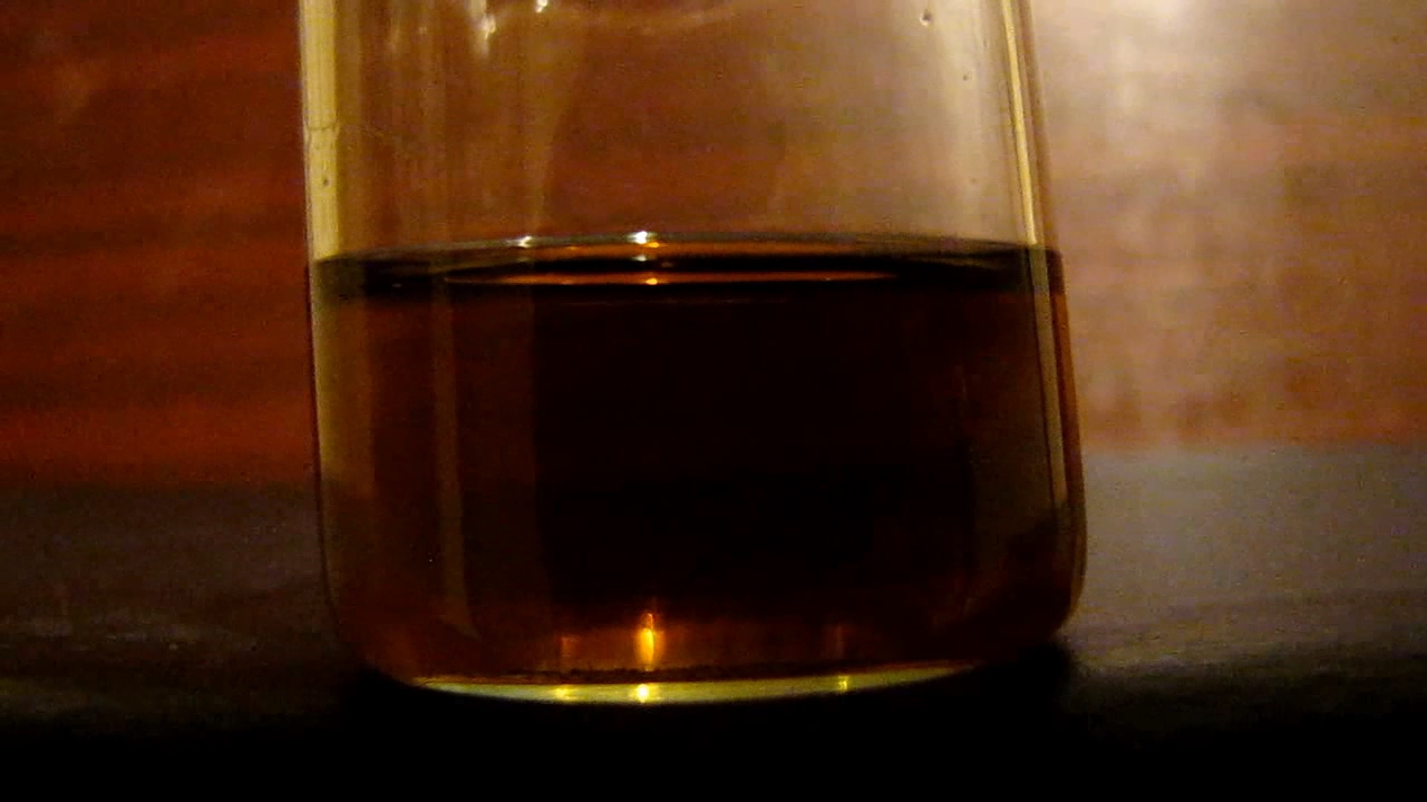 Horse chestnut, ethanol and fluorescence