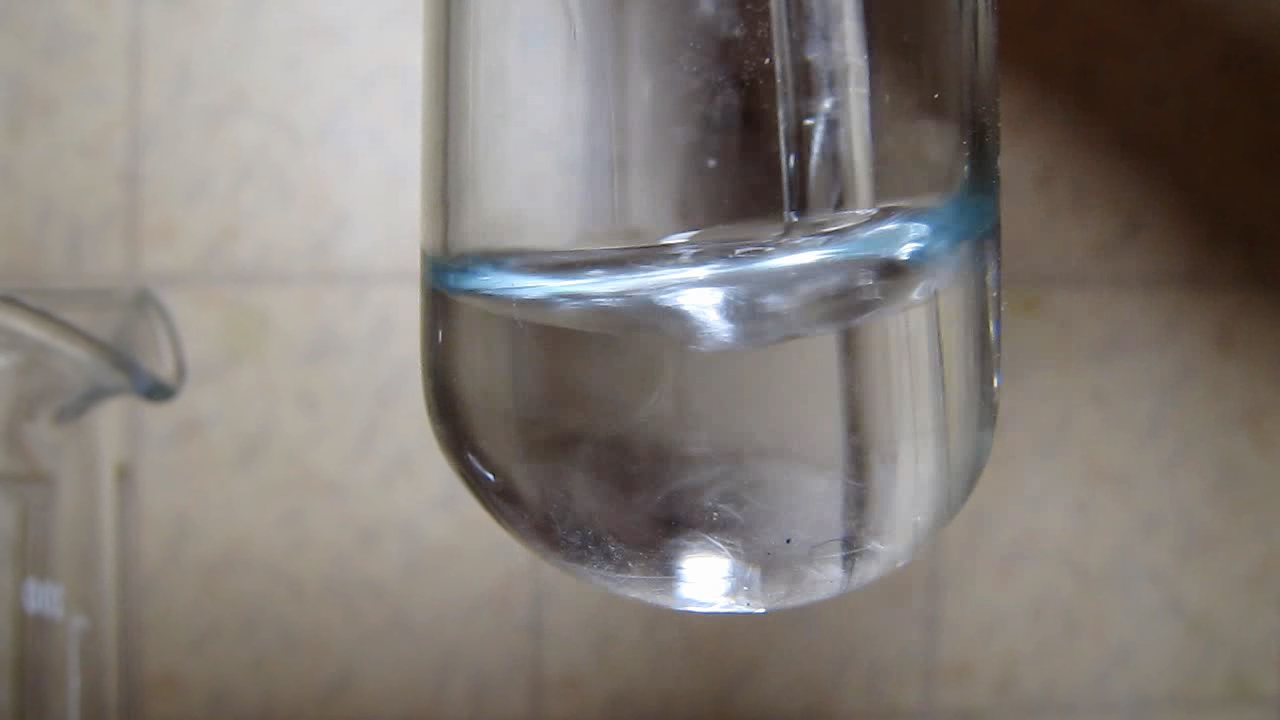 Castor oil, ethanol and water: emulsion formation