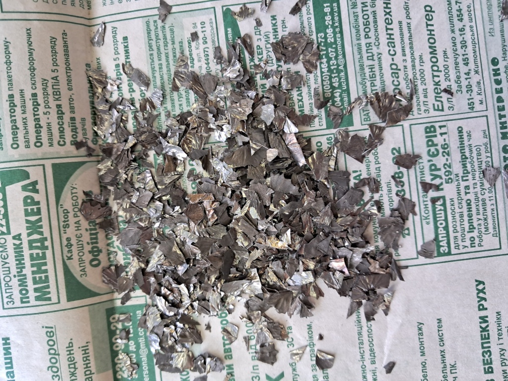 How we tried turning zirconium metal into powder