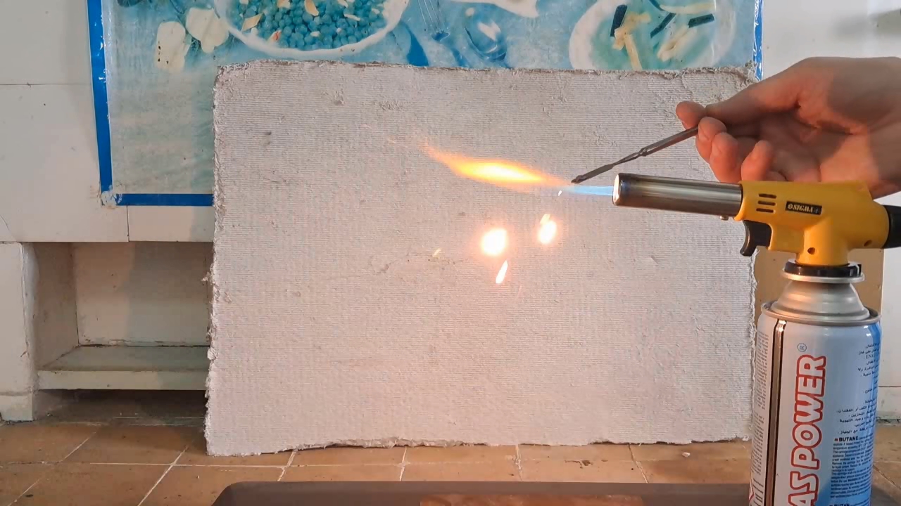 Combustion of zirconium metal