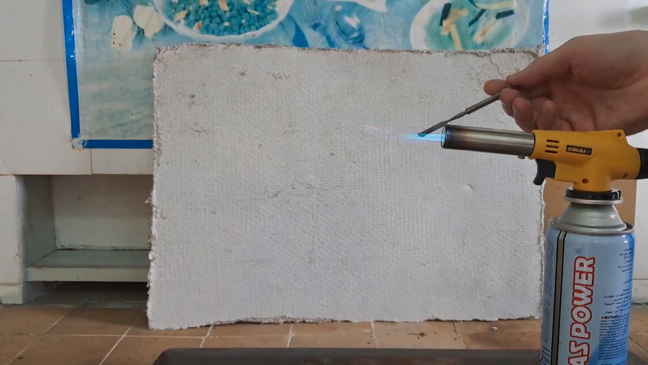 Combustion of zirconium metal
